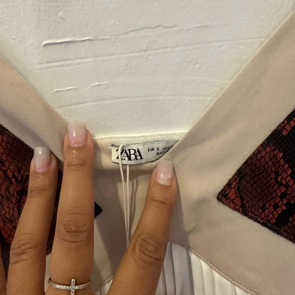 Zara pleated slip dress - Picture 8 of 9